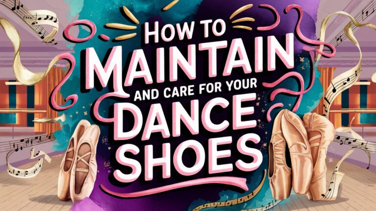 how to maintain and care for your dance shoes